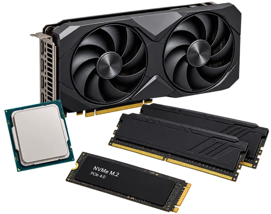 Memory modules, drives and expansion cards
